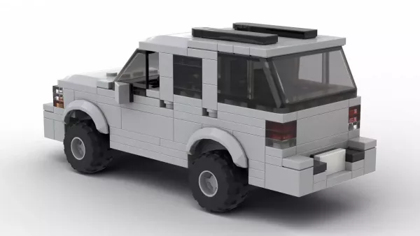 LEGO GMC Envoy 98 Model Rear