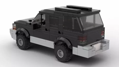 LEGO GMC Jimmy 01 4door model Rear