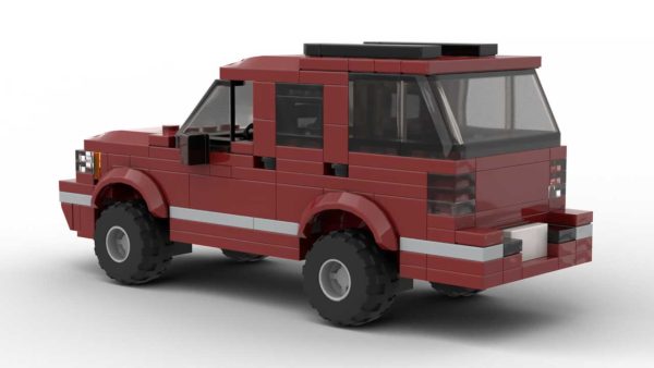 LEGO GMC Jimmy 97 4door Model Rear