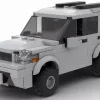 LEGO Honda Pilot 05 scale model in gray color on white background