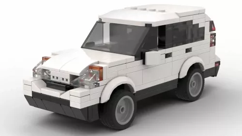 LEGO Honda CR-V 07 scale model on white background