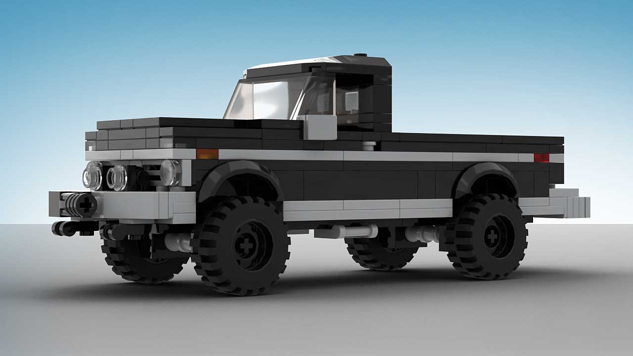 LEGO Ford F250 model