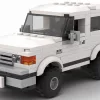 LEGO Ford Bronco 90 scale model on white background