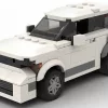LEGO Kia Niro 23 scale brick model on white background